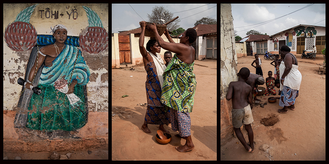 Le lendemain, cette partie de la fête s’appelle la cérémonie du champ. La mère mime l’activité agricole, et tout ce qui lui était interdit pendant sa retraite, sortir au champ, préparer les repas, ou consommer du sel, tout cela lui est de nouveau permis. 