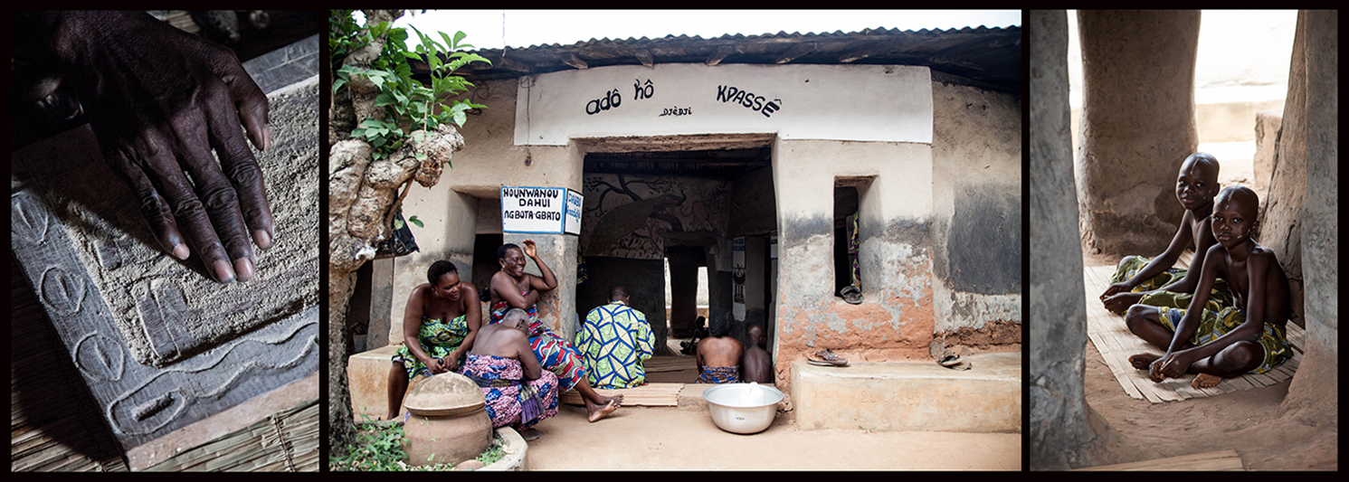 Après qu’on leur a rasé la tête, les enfants sont amenés au couvent. Ils doivent rencontrer leur 