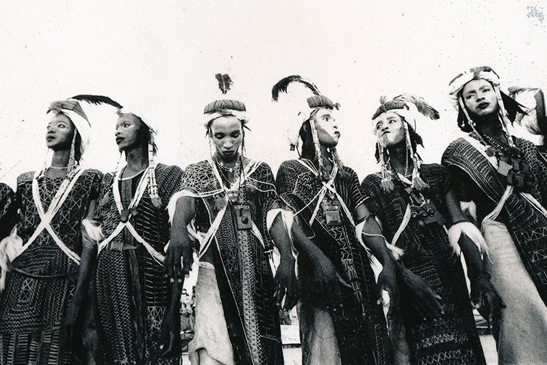 Danse des Peuls Woodabe. Ingall, Niger. 2013.